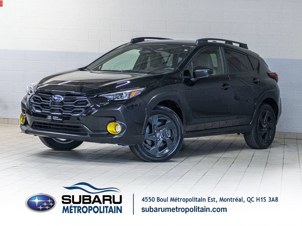 2024 Subaru Crosstrek ONYX, 2.5L, TOIT, CARPLAY, ECRAN 11.6, BANCS CHAUF in Saint-Jérôme, Quebec - 1 - w1024h768px