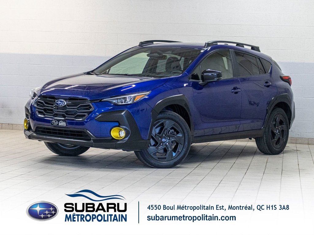2024 Subaru Crosstrek ONYX, 2.5L, TOIT, CARPLAY, ECRAN 11.6, BANCS CHAUF in Saint-Jérôme, Quebec - 1 - w1024h768px