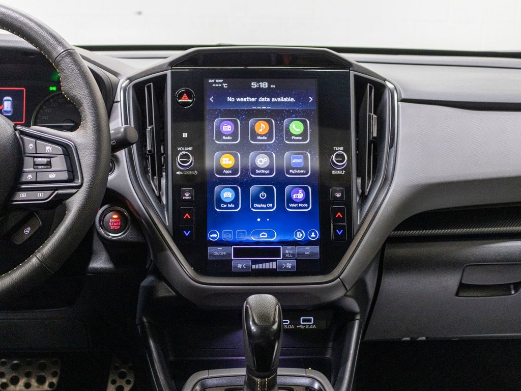 2024 Subaru Crosstrek ONYX, 2.5L, TOIT, CARPLAY, ECRAN 11.6, BANCS CHAUF in Saint-Jérôme, Quebec - 8 - w1024h768px