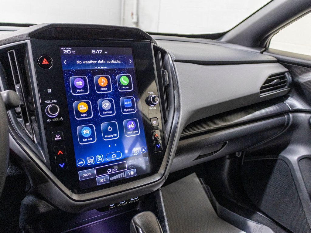 2024 Subaru Crosstrek ONYX, 2.5L, TOIT, CARPLAY, ECRAN 11.6, BANCS CHAUF in Saint-Jérôme, Quebec - 12 - w1024h768px