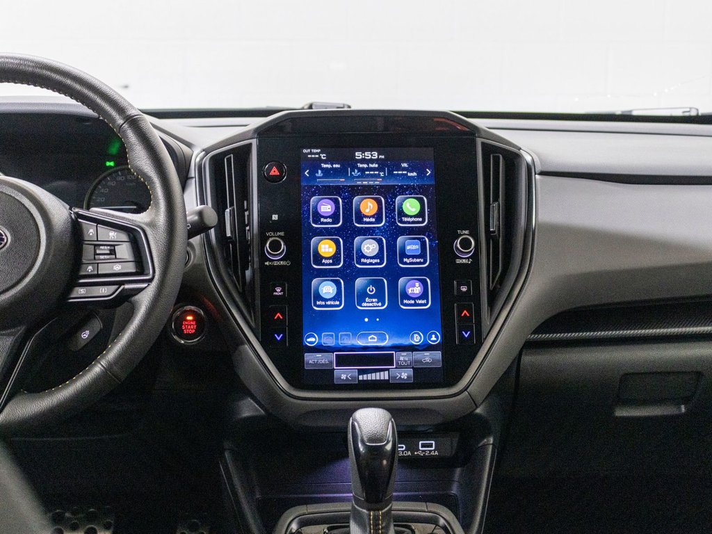 Subaru Crosstrek ONYX, 2.5L, TOIT, CARPLAY, ECRAN 11.6, BANCS CHAUF 2024 à Charlemagne, Québec - 8 - w1024h768px