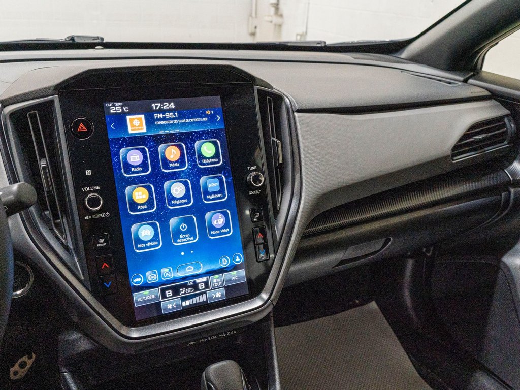 Subaru Crosstrek ONYX, 2.5L, TOIT, CARPLAY, ECRAN 11.6, BANCS CHAUF 2024 à Saint-Jérôme, Québec - 11 - w1024h768px