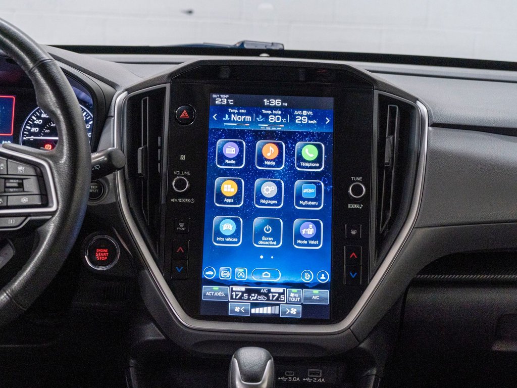 Subaru Crosstrek TOURING, EYESIGHT, CARPLAY, BANCS CHAUFF, CAM REC 2024 à Charlemagne, Québec - 8 - w1024h768px