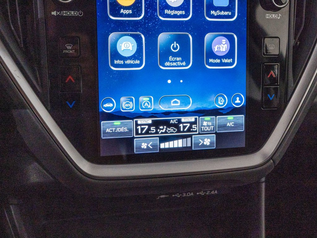 Subaru Crosstrek TOURING, EYESIGHT, CARPLAY, BANCS CHAUFF, CAM REC 2024 à Charlemagne, Québec - 14 - w1024h768px