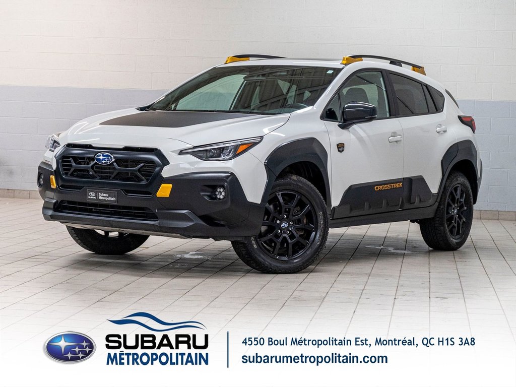 2024 Subaru Crosstrek WILDERNESS, 2.5L, TOIT, CARPLAY, BANCS CHAUF, CAM in Saint-Jérôme, Quebec - 1 - w1024h768px