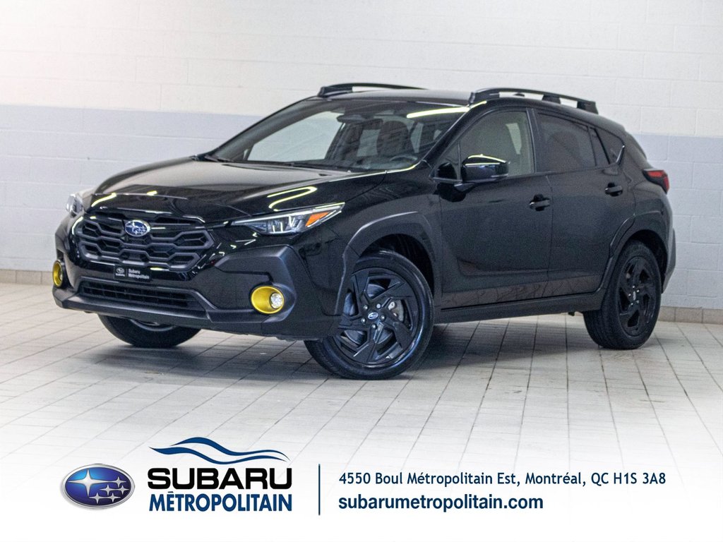Subaru Crosstrek ONYX, 2.5L, TOIT, CARPLAY, ECRAN 11.6, BANCS CHAUF 2024 à Saint-Jérôme, Québec - 1 - w1024h768px