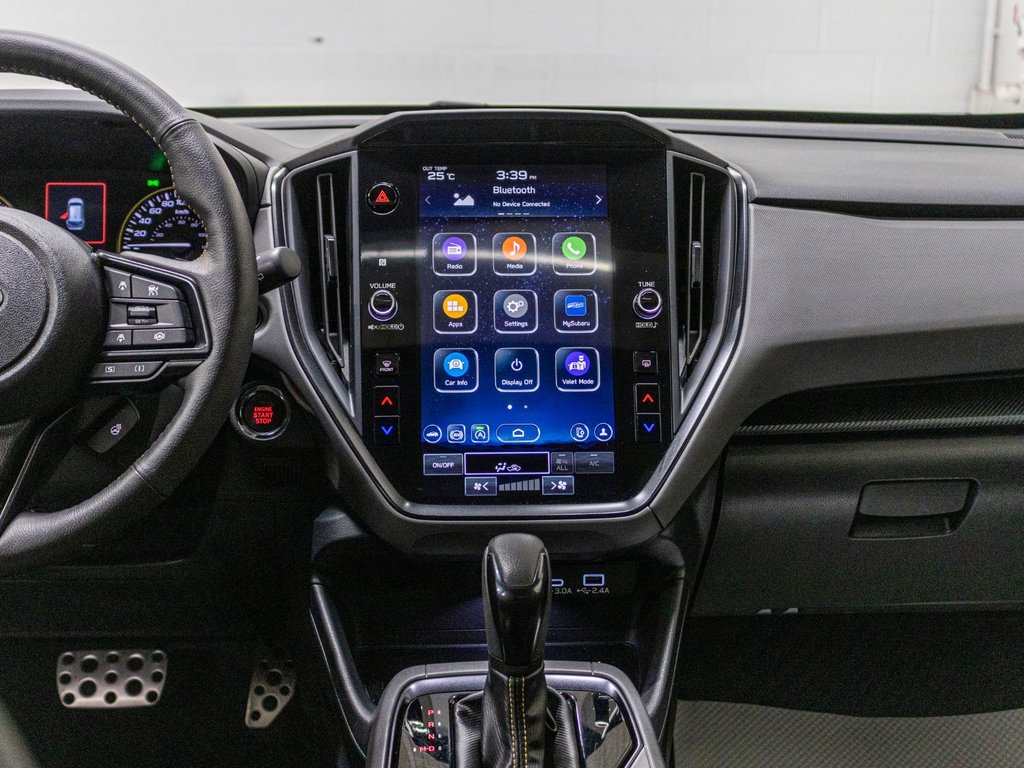 2024 Subaru Crosstrek ONYX, 2.5L, TOIT, CARPLAY, ECRAN 11.6, BANCS CHAUF in Saint-Jérôme, Quebec - 8 - w1024h768px