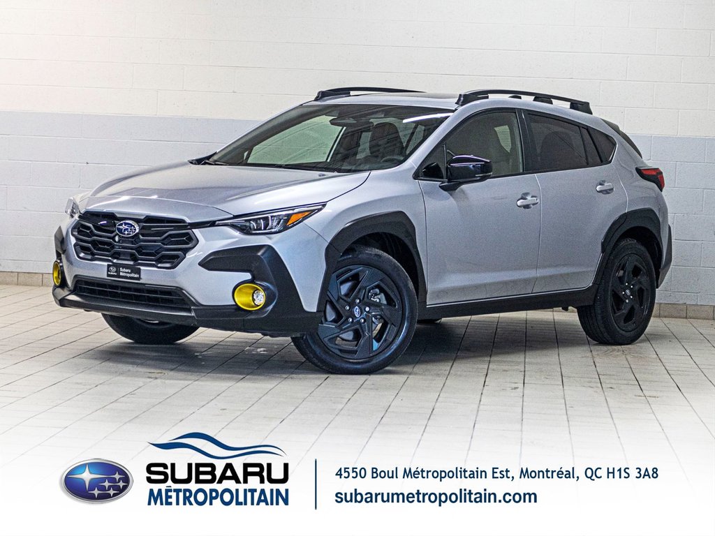 2024 Subaru Crosstrek ONYX, 2.5L, TOIT, CARPLAY, ECRAN 11.6, BANCS CHAUF in Saint-Jérôme, Quebec - 1 - w1024h768px