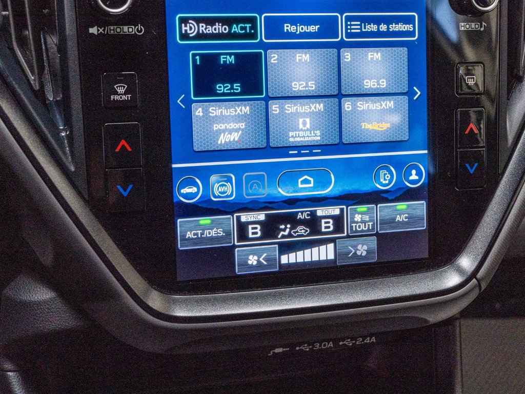 Subaru Crosstrek ONYX, 2.5L, TOIT, CARPLAY, ECRAN 11.6, BANCS CHAUF 2024 à Saint-Jérôme, Québec - 15 - w1024h768px