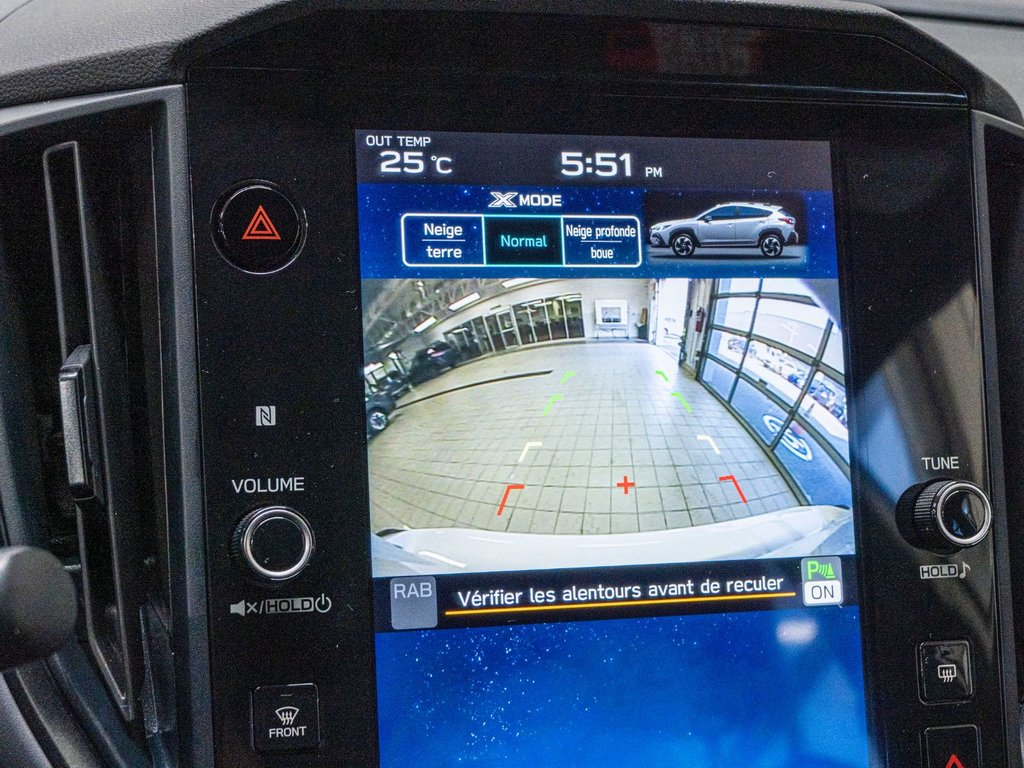 Subaru Crosstrek ONYX, 2.5L, TOIT, CARPLAY, ECRAN 11.6, BANCS CHAUF 2024 à Saint-Jérôme, Québec - 16 - w1024h768px