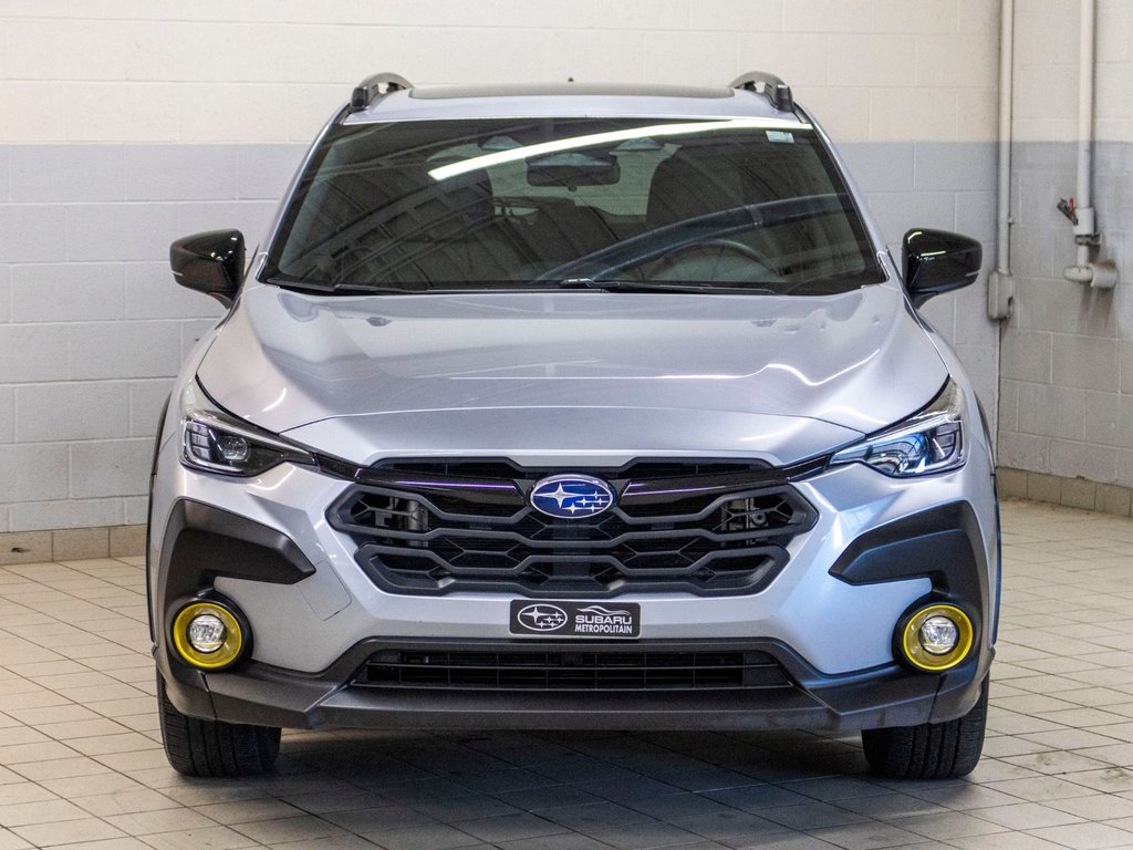 Subaru Crosstrek ONYX, 2.5L, TOIT, CARPLAY, ECRAN 11.6, BANCS CHAUF 2024 à Saint-Jérôme, Québec - 2 - w1024h768px
