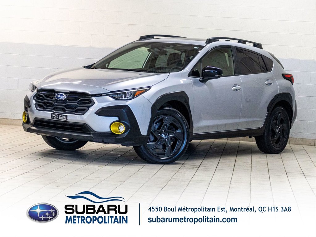 Subaru Crosstrek ONYX, 2.5L, TOIT, CARPLAY, ECRAN 11.6, BANCS CHAUF 2024 à Saint-Jérôme, Québec - 1 - w1024h768px