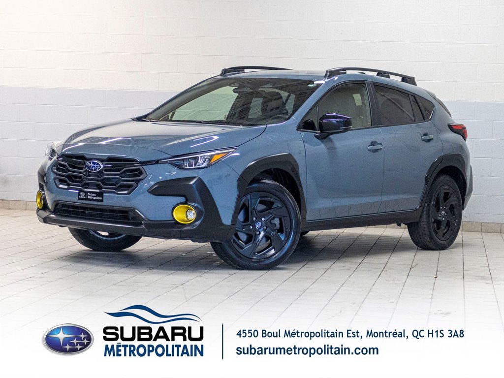 Subaru Crosstrek ONYX, 2.5L, TOIT, CARPLAY, ECRAN 11.6, BANCS CHAUF 2024 à Saint-Jérôme, Québec - 1 - w1024h768px