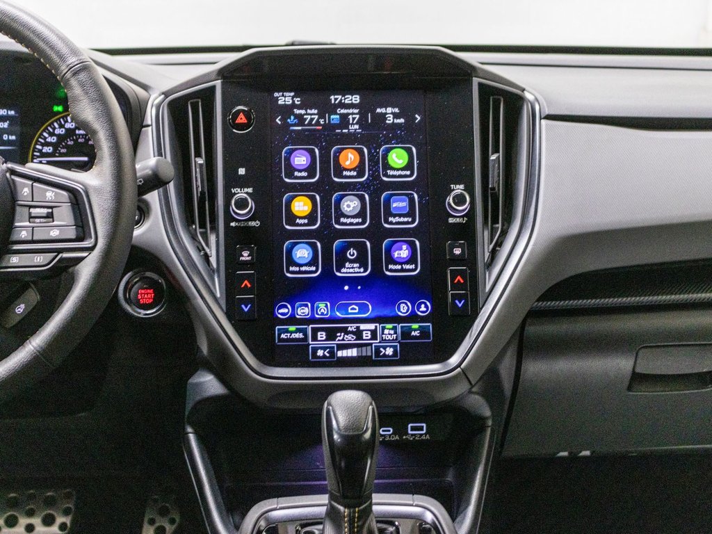 Subaru Crosstrek ONYX, 2.5L, TOIT, CARPLAY, ECRAN 11.6, BANCS CHAUF 2024 à Saint-Jérôme, Québec - 8 - w1024h768px