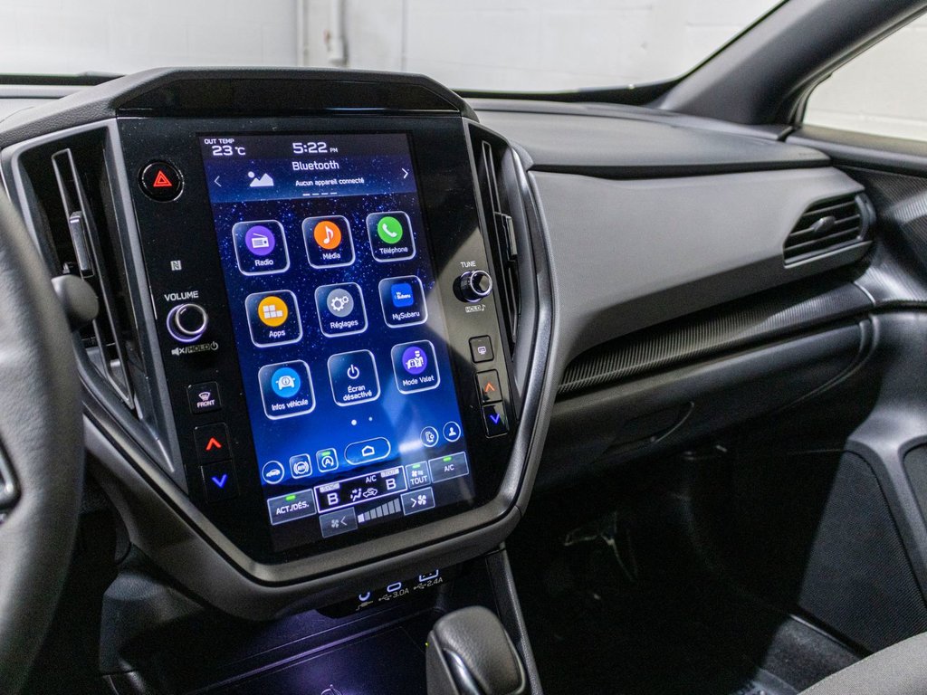 2024 Subaru Crosstrek ONYX, 2.5L, TOIT, CARPLAY, ECRAN 11.6, BANCS CHAUF in Saint-Jérôme, Quebec - 12 - w1024h768px