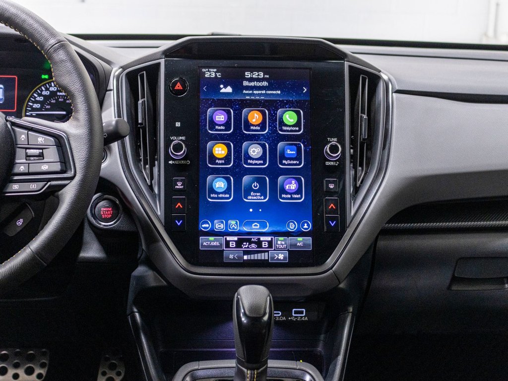 2024 Subaru Crosstrek ONYX, 2.5L, TOIT, CARPLAY, ECRAN 11.6, BANCS CHAUF in Saint-Jérôme, Quebec - 8 - w1024h768px