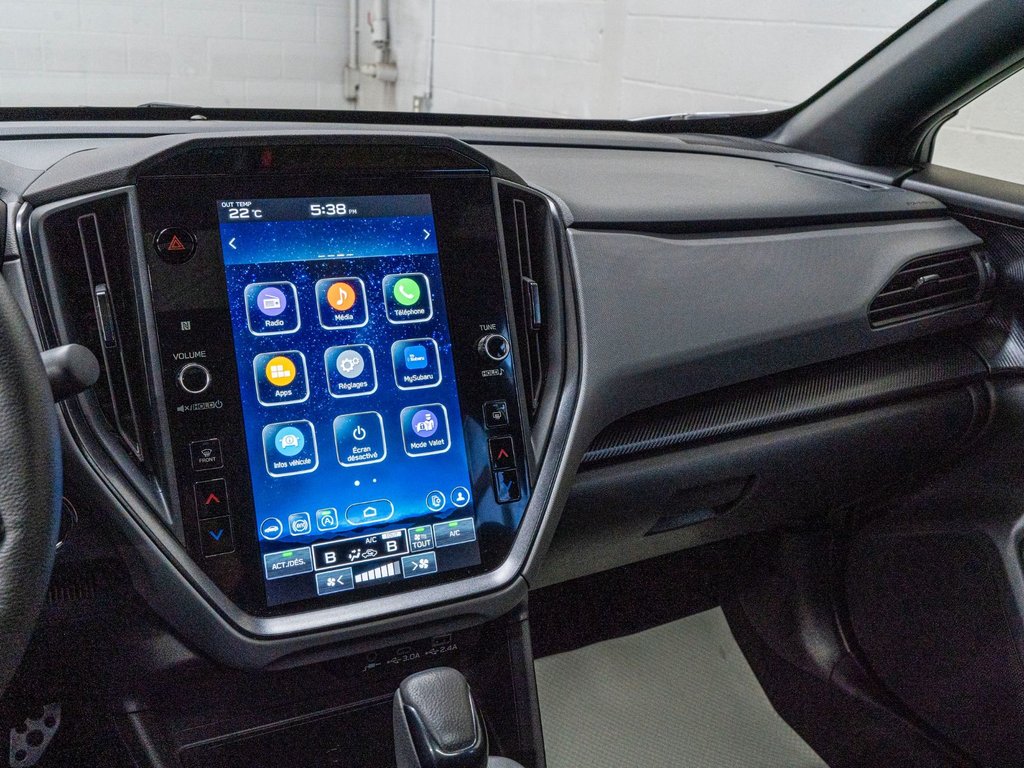 2024 Subaru Crosstrek ONYX, 2.5L, TOIT, CARPLAY, ECRAN 11.6, BANCS CHAUF in Charlemagne, Quebec - 11 - w1024h768px