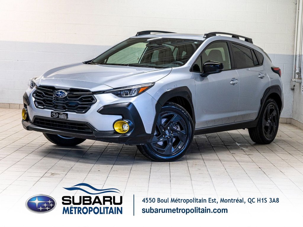 2024 Subaru Crosstrek ONYX, 2.5L, TOIT, CARPLAY, ECRAN 11.6, BANCS CHAUF in Charlemagne, Quebec - 1 - w1024h768px