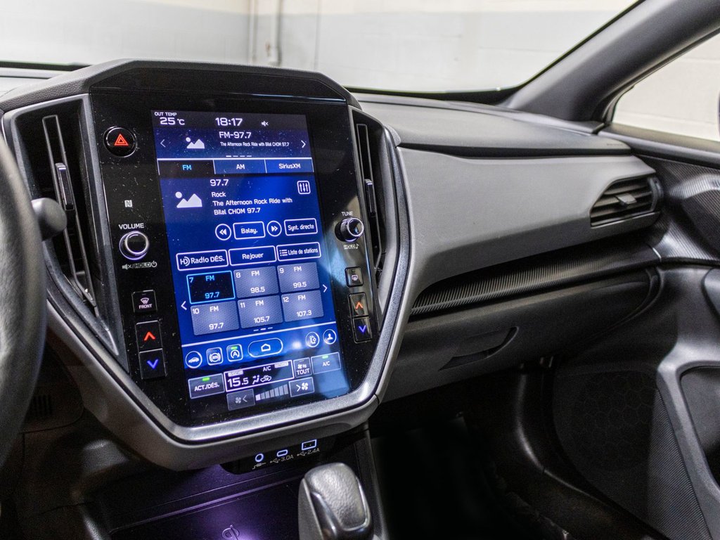 2024 Subaru Crosstrek ONYX, 2.5L, TOIT, CARPLAY, ECRAN 11.6, BANCS CHAUF in Saint-Jérôme, Quebec - 11 - w1024h768px