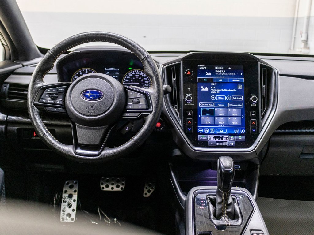 2024 Subaru Crosstrek ONYX, 2.5L, TOIT, CARPLAY, ECRAN 11.6, BANCS CHAUF in Saint-Jérôme, Quebec - 7 - w1024h768px