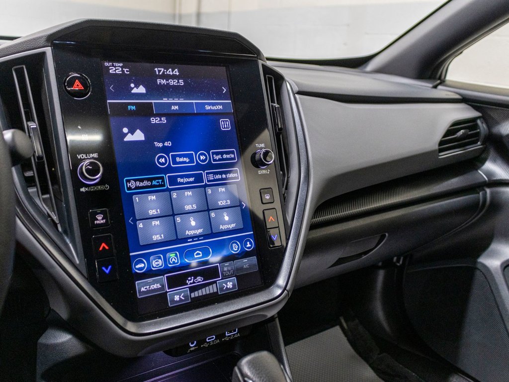 2024 Subaru Crosstrek ONYX, 2.5L, TOIT, CARPLAY, ECRAN 11.6, BANCS CHAUF in Charlemagne, Quebec - 12 - w1024h768px
