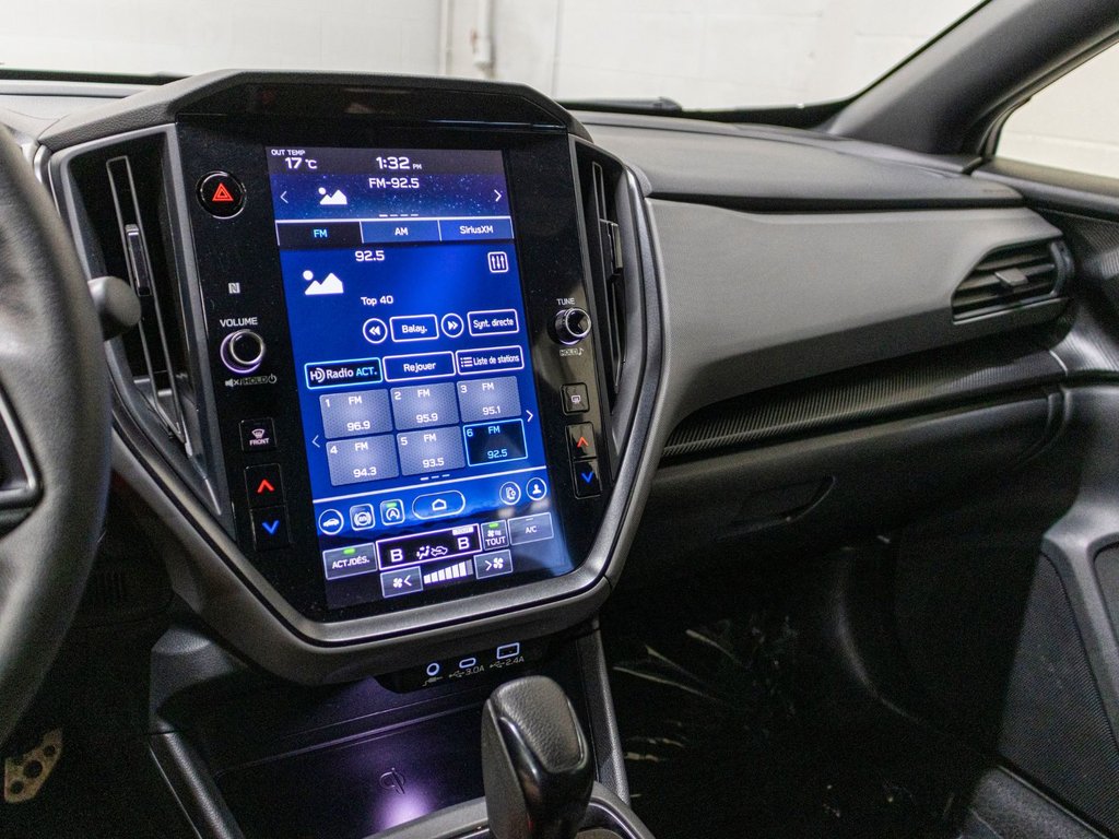 2024 Subaru Crosstrek ONYX, 2.5L, TOIT, CARPLAY, ECRAN 11.6, BANCS CHAUF in Charlemagne, Quebec - 12 - w1024h768px