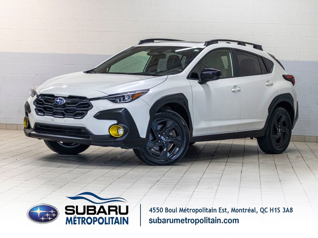 2024 Subaru Crosstrek ONYX, 2.5L, TOIT, CARPLAY, ECRAN 11.6, BANCS CHAUF in Charlemagne, Quebec - 1 - w1024h768px