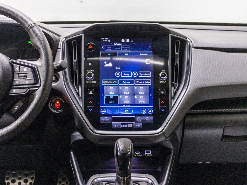 Subaru Crosstrek ONYX, 2.5L, TOIT, CARPLAY, ECRAN 11.6, BANCS CHAUF 2024 à Saint-Jérôme, Québec - 8 - w1024h768px