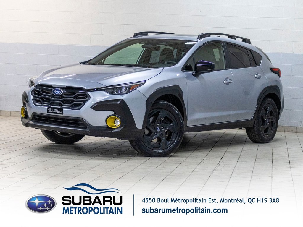 Subaru Crosstrek ONYX, 2.5L, TOIT, CARPLAY, ECRAN 11.6, BANCS CHAUF 2024 à Charlemagne, Québec - 1 - w1024h768px