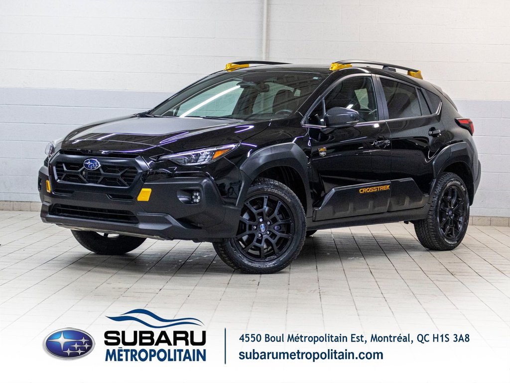 2024 Subaru Crosstrek WILDERNESS, 2.5L, TOIT, CARPLAY, BANCS CHAUF, CAM in Saint-Jérôme, Quebec - 1 - w1024h768px