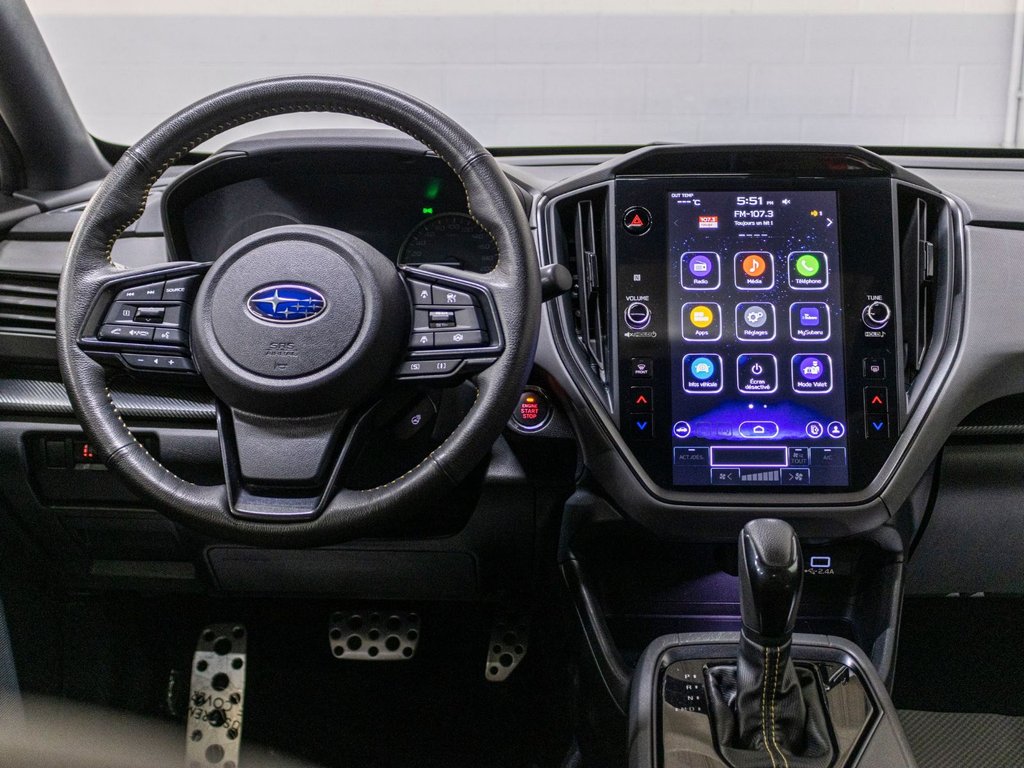 2024 Subaru Crosstrek ONYX, 2.5L, TOIT, CARPLAY, ECRAN 11.6, BANCS CHAUF in Saint-Jérôme, Quebec - 7 - w1024h768px