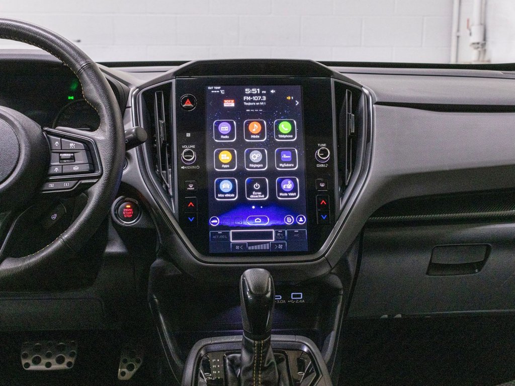 2024 Subaru Crosstrek ONYX, 2.5L, TOIT, CARPLAY, ECRAN 11.6, BANCS CHAUF in Saint-Jérôme, Quebec - 8 - w1024h768px