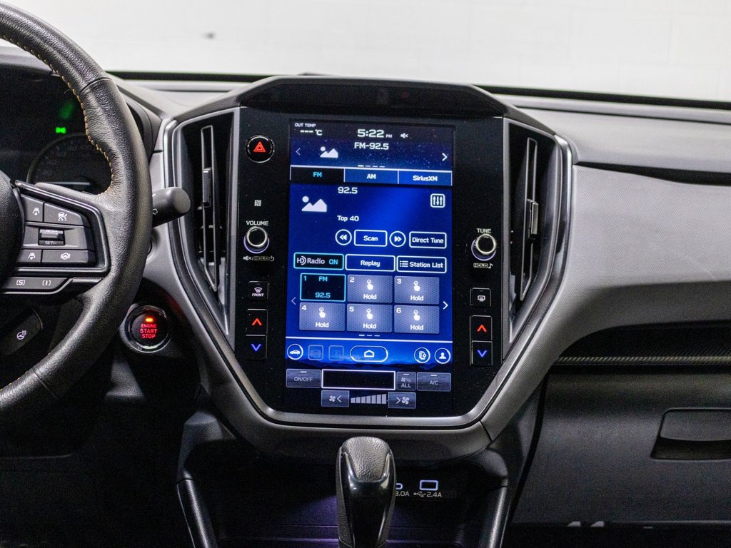 2024 Subaru Crosstrek ONYX, 2.5L, TOIT, CARPLAY, ECRAN 11.6, BANCS CHAUF in Saint-Jérôme, Quebec - 8 - w1024h768px