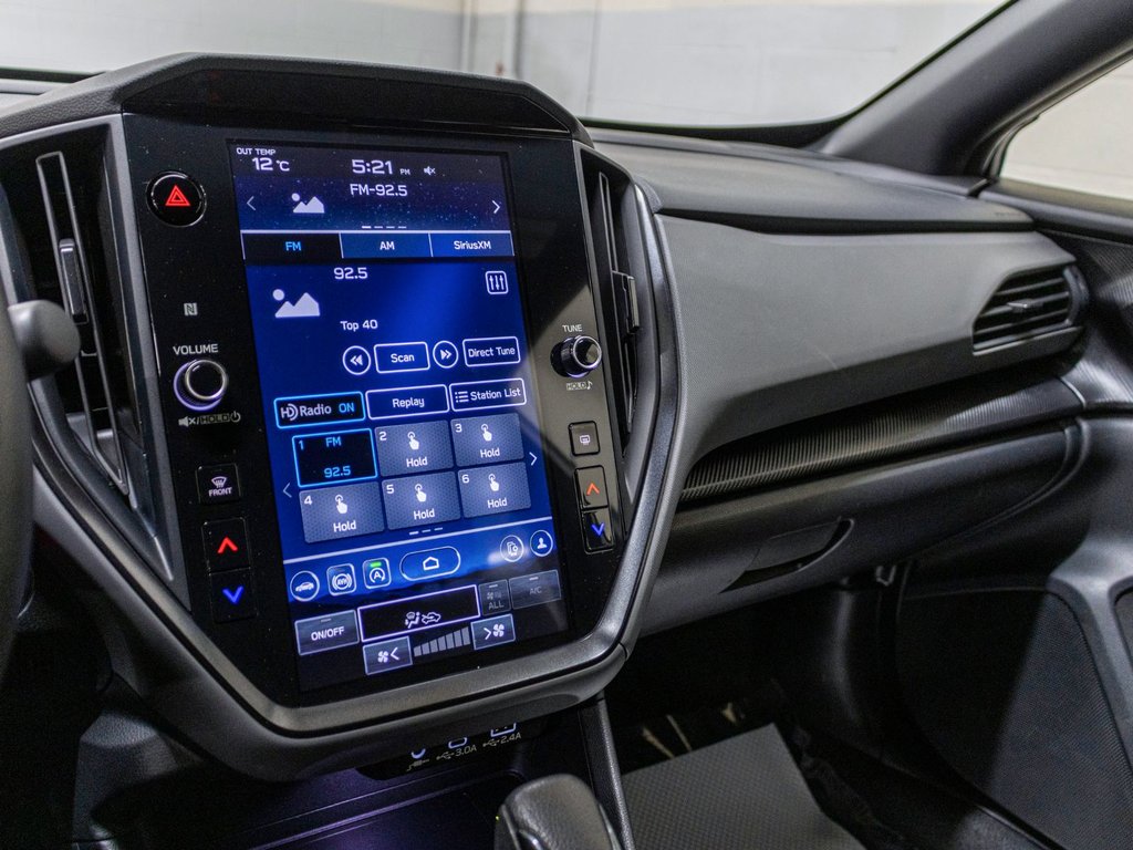 2024 Subaru Crosstrek ONYX, 2.5L, TOIT, CARPLAY, ECRAN 11.6, BANCS CHAUF in Saint-Jérôme, Quebec - 12 - w1024h768px