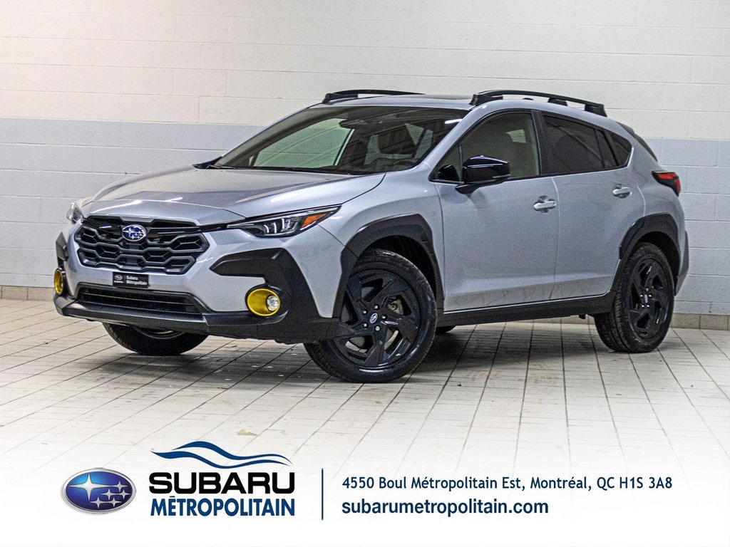2024 Subaru Crosstrek ONYX, 2.5L, TOIT, CARPLAY, ECRAN 11.6, BANCS CHAUF in Saint-Jérôme, Quebec - 1 - w1024h768px