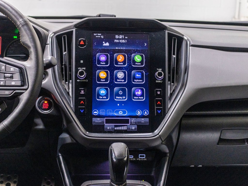 Subaru Crosstrek ONYX, 2.5L, TOIT, CARPLAY, ECRAN 11.6, BANCS CHAUF 2024 à Saint-Jérôme, Québec - 8 - w1024h768px