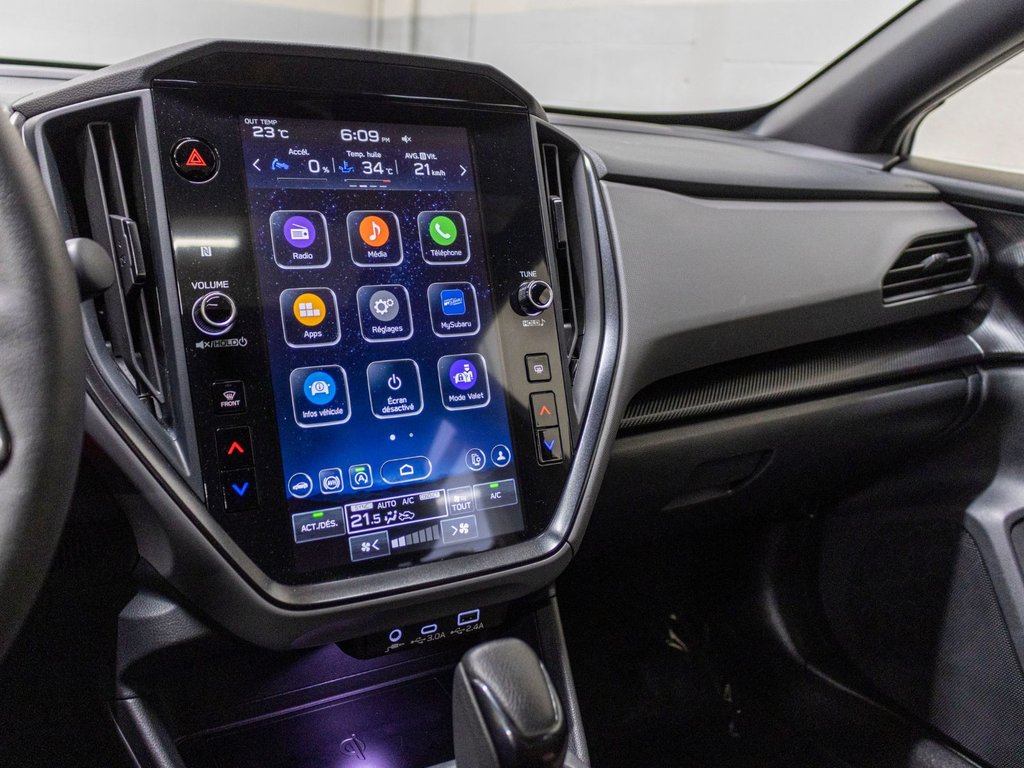 2025 Subaru Crosstrek ONYX, 2.5L, TOIT, CARPLAY, ECRAN 11.6, BANCS CHAUF in Charlemagne, Quebec - 11 - w1024h768px