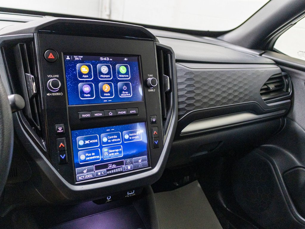 Subaru FORESTER COMMODITÉ CONVENIENCE, EYESIGHT, CARPLAY, BANCS CHAUFF, CAM 2025 à Charlemagne, Québec - 9 - w1024h768px