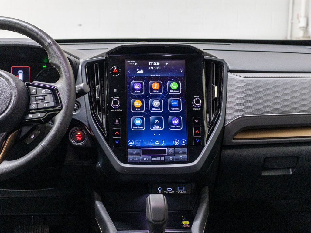 2025 Subaru FORESTER SPORT SPORT, TOIT, CARPLAY, BANCS CHAUFF, CAM in Charlemagne, Quebec - 8 - w1024h768px