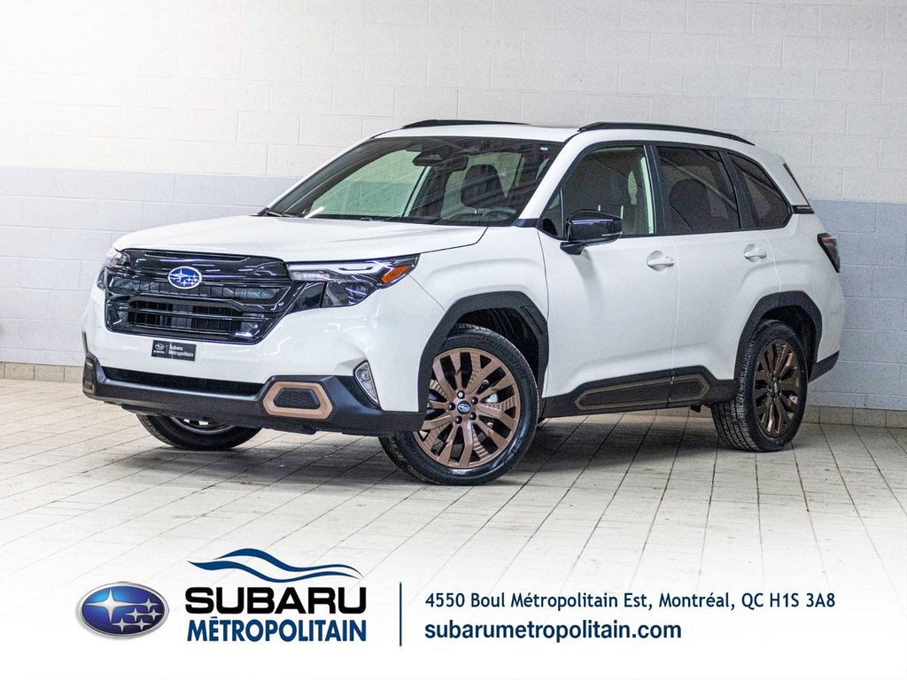 2025 Subaru FORESTER SPORT SPORT, TOIT, CARPLAY, BANCS CHAUFF, CAM in Charlemagne, Quebec - 1 - w1024h768px