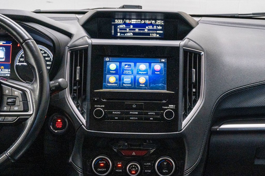 Subaru Forester CONVENIENCE, CARPLAY, EYESIGHT, BANCS CHAUFF, CAM 2021 à Charlemagne, Québec - 8 - w1024h768px