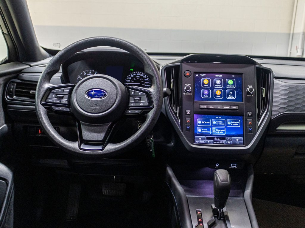 Subaru Forester CONVENIENCE, EYESIGHT, CARPLAY, BANCS CHAUFF, CAM 2025 à Charlemagne, Québec - 7 - w1024h768px