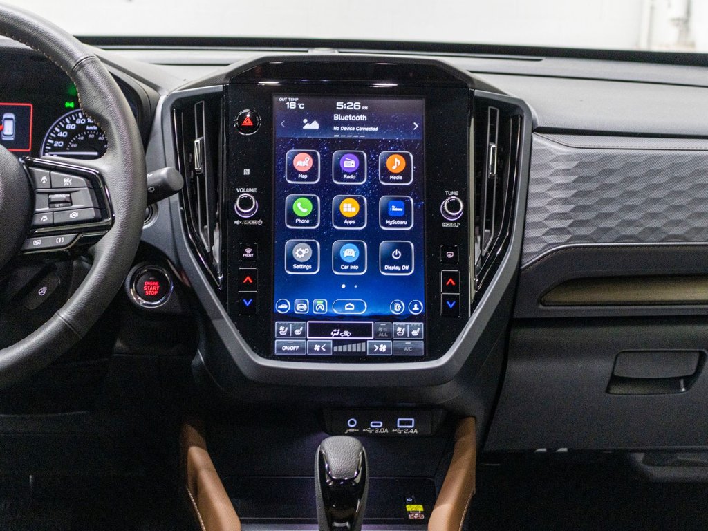 Subaru Forester PREMIER, CUIR NAPPA, TOIT PANO, CARPLAY, HARMON 2025 à Charlemagne, Québec - 8 - w1024h768px