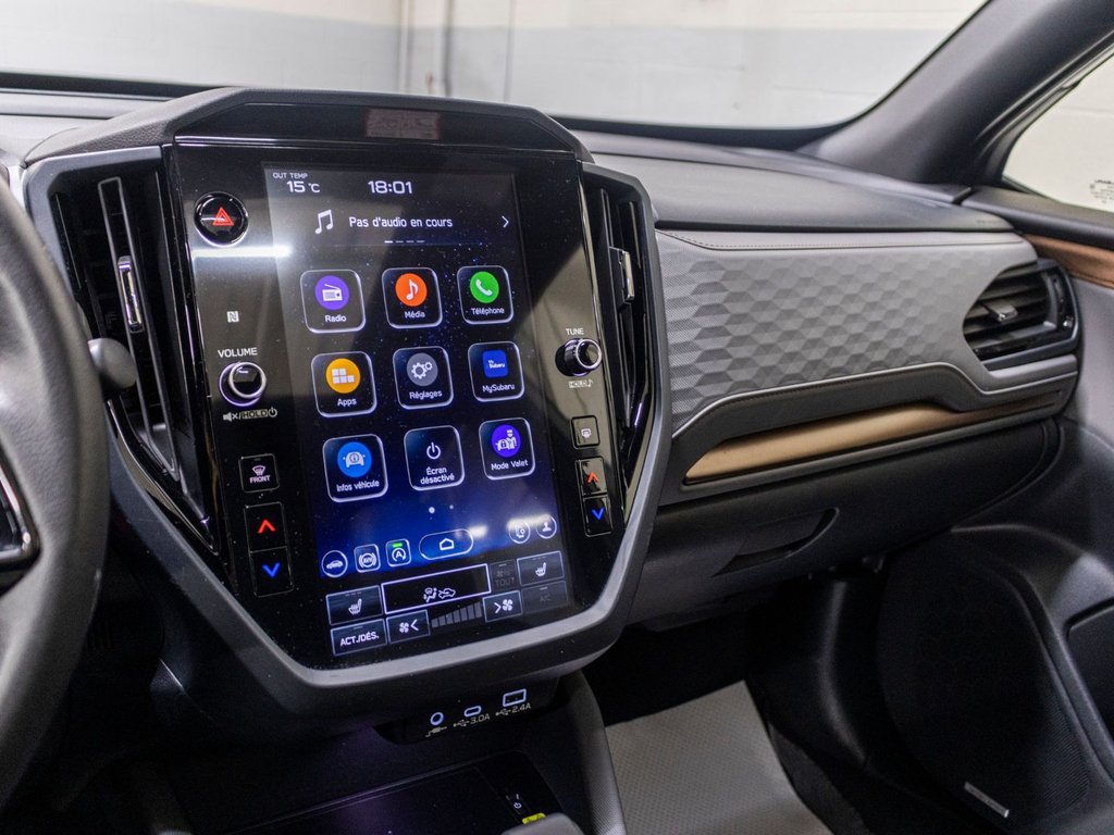 Subaru Forester SPORT, TOIT, EYESIGHT, CARPLAY, BANCS CHAUFF, CAM 2025 à Saint-Jérôme, Québec - 12 - w1024h768px