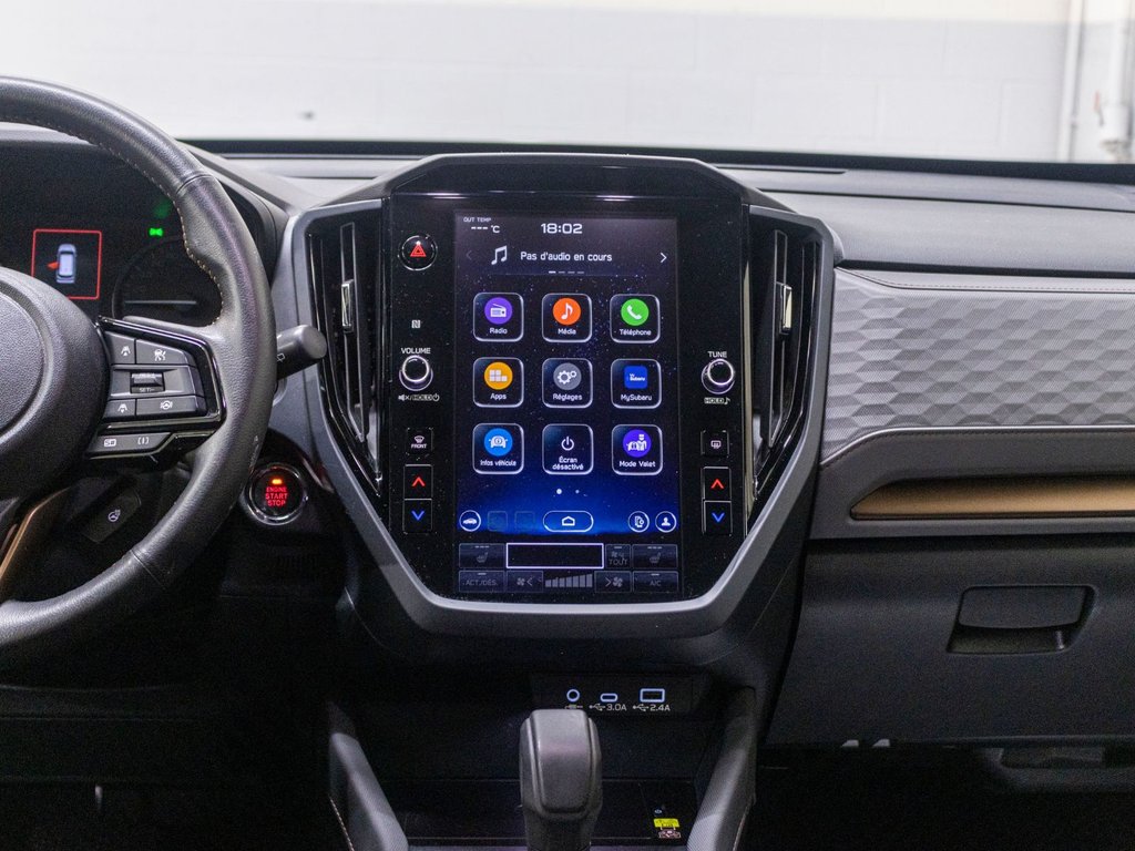 Subaru Forester SPORT, TOIT, EYESIGHT, CARPLAY, BANCS CHAUFF, CAM 2025 à Saint-Jérôme, Québec - 8 - w1024h768px