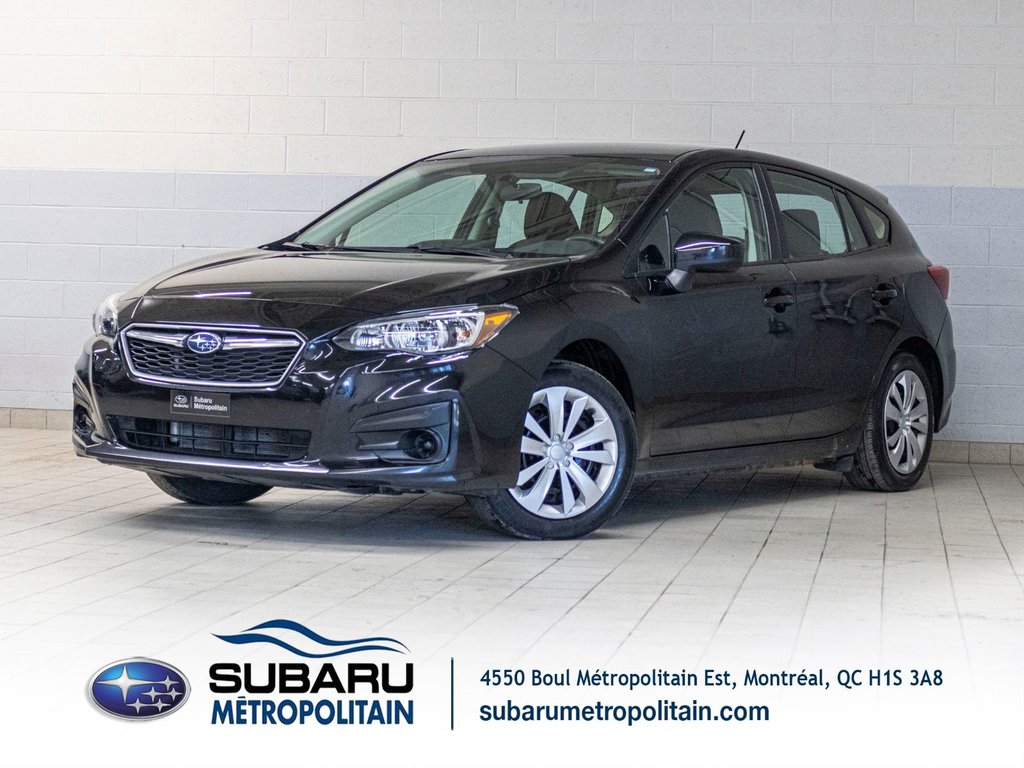 2019 Subaru IMPREZA 5P COMMODITÉ CONVENIENCE, MANUELLE, CARPLAY, CAMERA RECUL in Saint-Jérôme, Quebec - 1 - w1024h768px