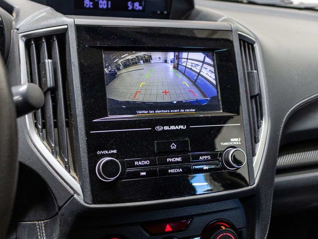 2019 Subaru IMPREZA 5P COMMODITÉ CONVENIENCE, MANUELLE, CARPLAY, CAMERA RECUL in Saint-Jérôme, Quebec - 15 - w1024h768px