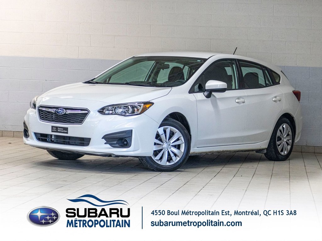 Subaru IMPREZA 5P COMMODITÉ CONVENIENCE, MANUELLE, CARPLAY, CAMERA REC, BAS KM 2017 à Saint-Jérôme, Québec - 1 - w1024h768px