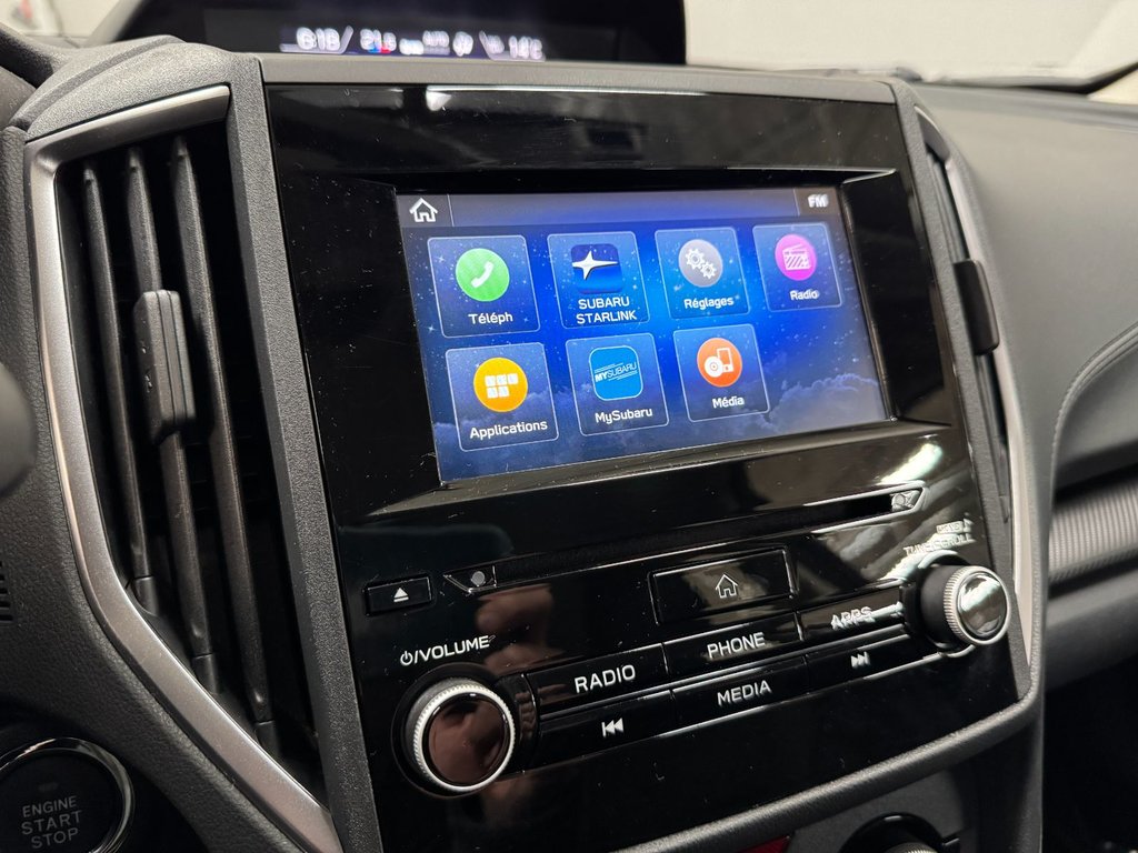 Subaru Impreza TOURING, EYESIGHT, CARPLAY, BANCS CHAUFF, CAM REC 2020 à Charlemagne, Québec - 16 - w1024h768px
