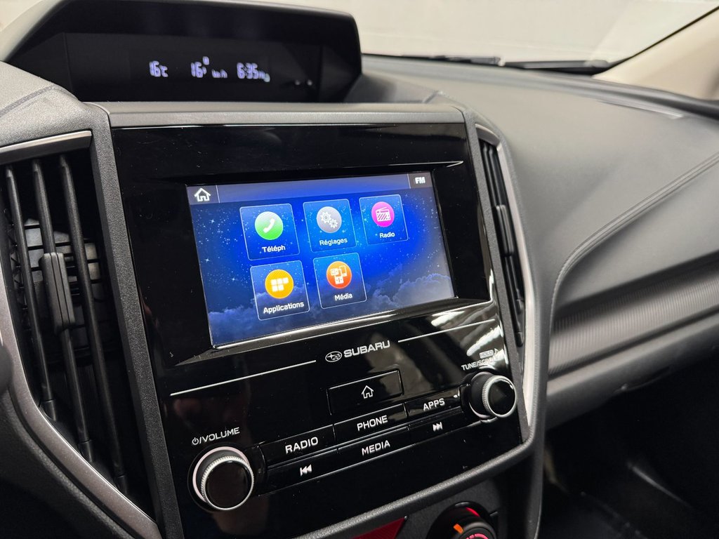 2022 Subaru Impreza CONVENIENCE, EYESIGHT, CARPLAY, 1 PROP, CAMERA REC in Charlemagne, Quebec - 16 - w1024h768px